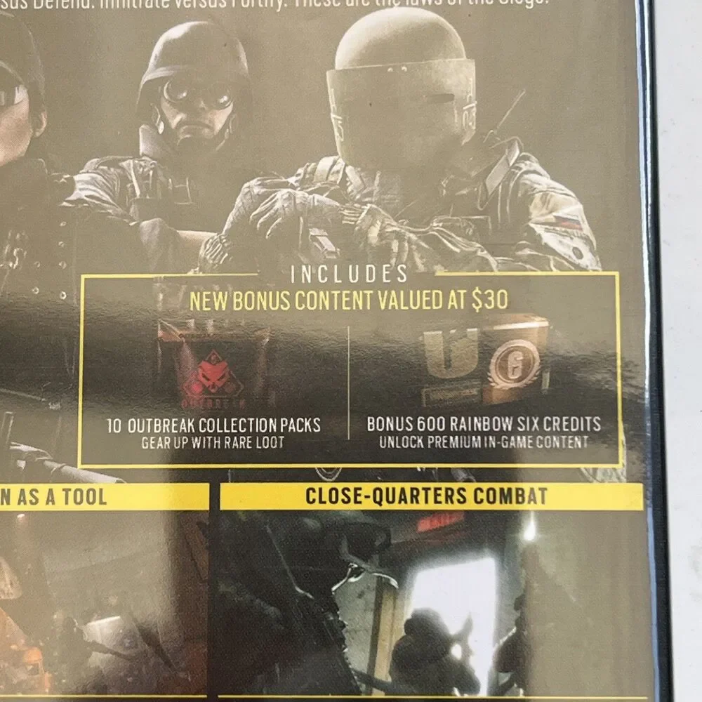 Tom Clancy's Rainbow Six: Siege Advanced Edition Xbox One Ubisoft Special Editi…